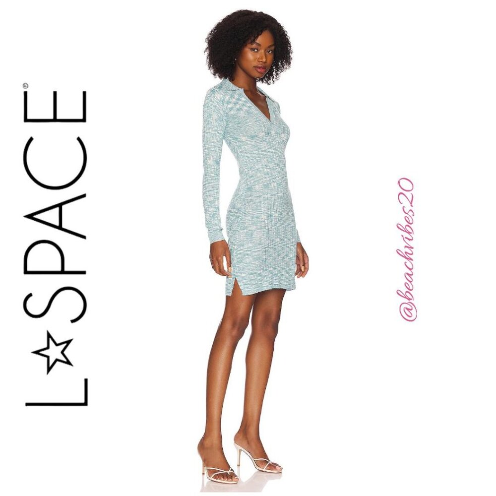 L*SPACE Aria Mini Dress Poolside Medium NWT O-58